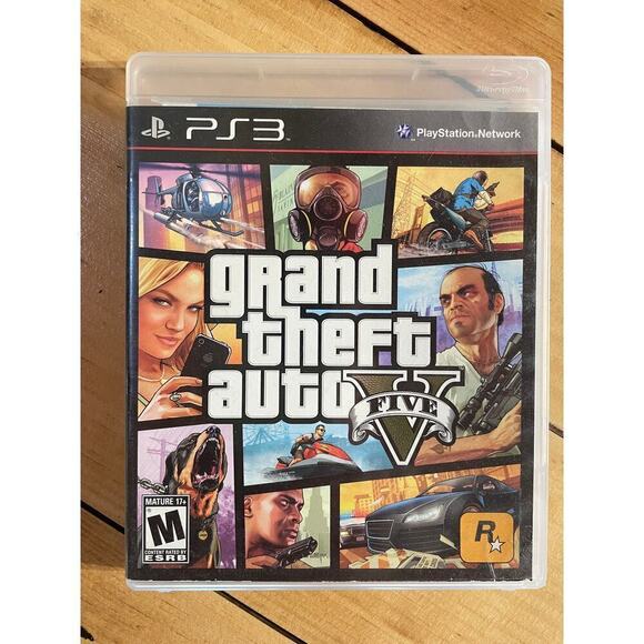 Sony PlayStation 3 Grand Theft Auto V(5). PS3 Video game - Picture 1 of 2